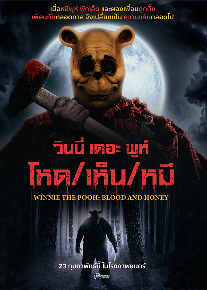 Winnie the Pooh: Blood and Honey (2023) วินนี่ เดอะ พูห์: โหด/เห็น/หมี